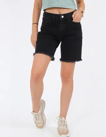 Pantaloni scurti SHEIN, negru
