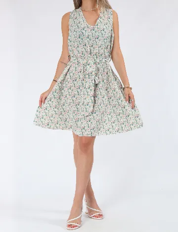 Rochie scurta SHEIN, floral print Floral print