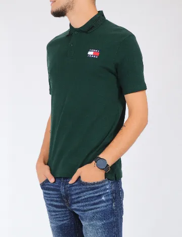 Tricou Tommy Jeans, verde Verde