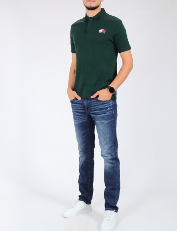 Tricou Tommy Jeans, verde