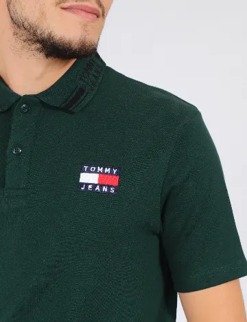 Tricou Tommy Jeans, verde Verde