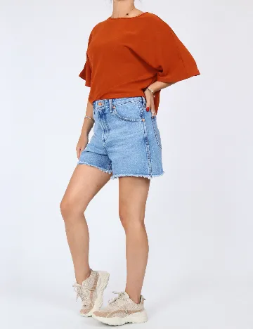 Tricou SHEIN, maro Maro