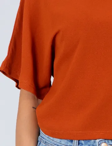 Tricou SHEIN, maro Maro