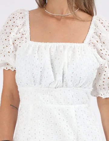 Rochie scurta SHEIN, alb