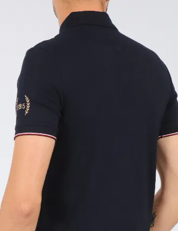 Tricou Tommy Hilfiger, bleumarin inchis Albastru