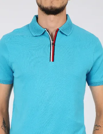 Tricou Tommy Hilfiger, albastru Albastru
