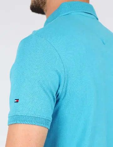 Tricou Tommy Hilfiger, albastru Albastru