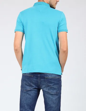 Tricou Tommy Hilfiger, albastru Albastru
