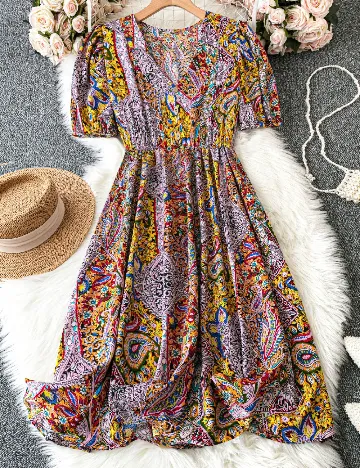 Rochie medie SHEIN CURVE, mix culori Mix culori