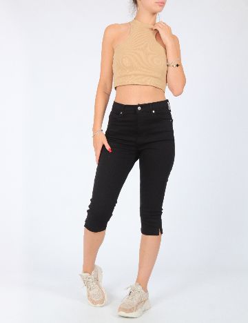 Pantaloni scurti Top Shop, negru