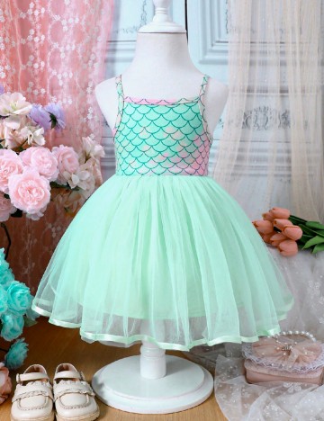 Rochie Shein Kids, verde