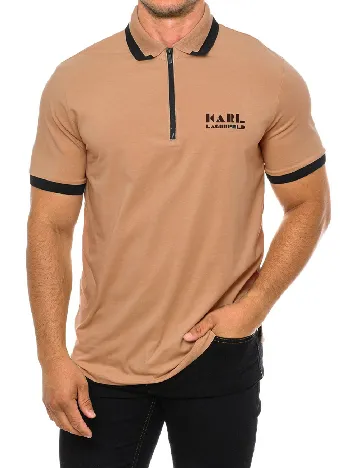 Tricou KARL LAGERFELD, maro Maro