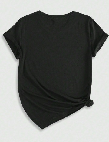 Tricou Romwe, negru