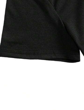 Tricou Romwe, negru