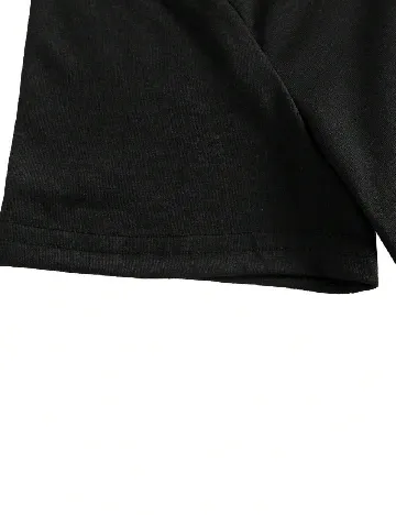 Tricou Romwe, negru Negru