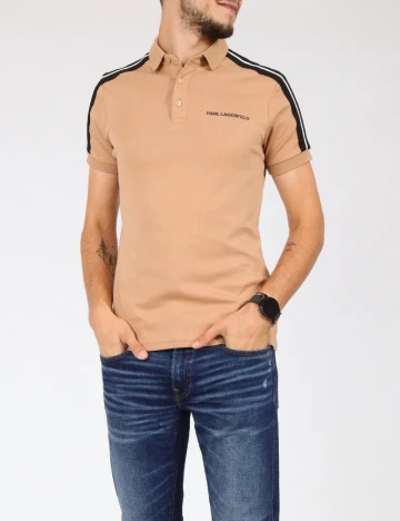 Tricou KARL LAGERFELD, maro Maro