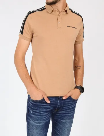 Tricou KARL LAGERFELD, maro Maro