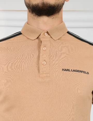 Tricou KARL LAGERFELD, maro Maro