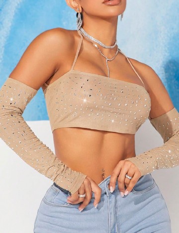 Top SHEIN, crem