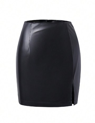 Fusta Shein Kids, negru