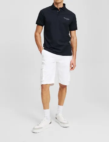 Tricou KARL LAGERFELD, bleumarin inchis Albastru