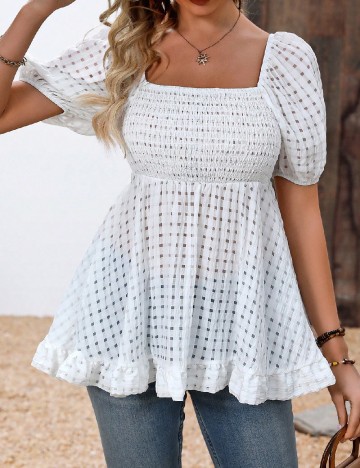 Bluza SHEIN, alb