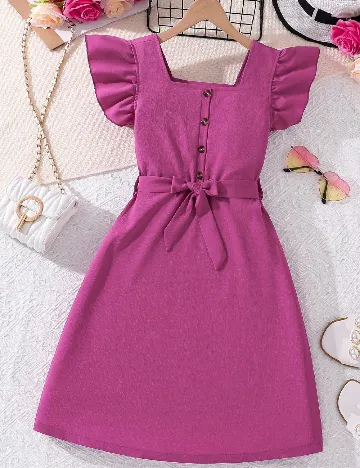 Rochie Shein Kids, roz Roz