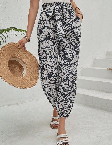 Pantaloni SHEIN, albastru