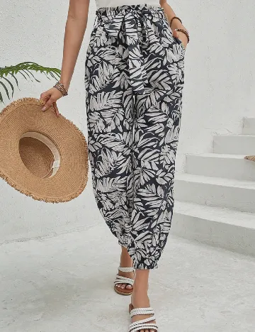 Pantaloni SHEIN, albastru Albastru