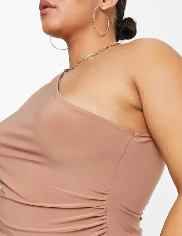 Rochie medie IN THE STYLE, maro Maro