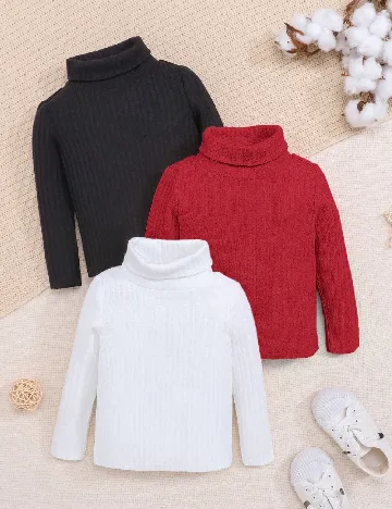 Set bluze 3 bucati Shein Kids, mix culori Mix culori