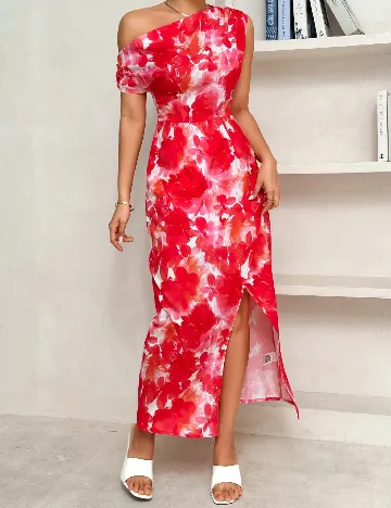 Rochie lunga SHEIN, rosu Rosu