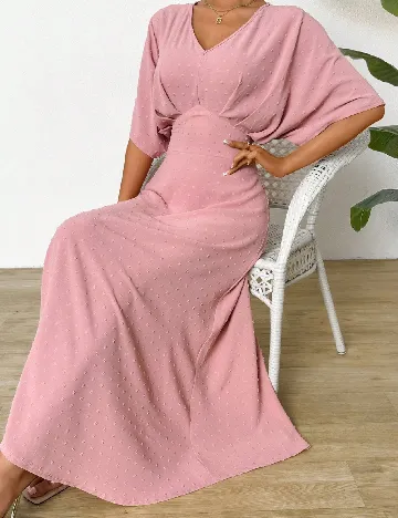 Rochie lunga SHEIN, roz Roz