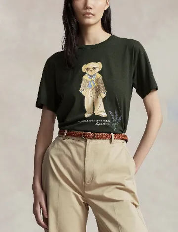 Tricou Polo Ralph Lauren, verde inchis Verde
