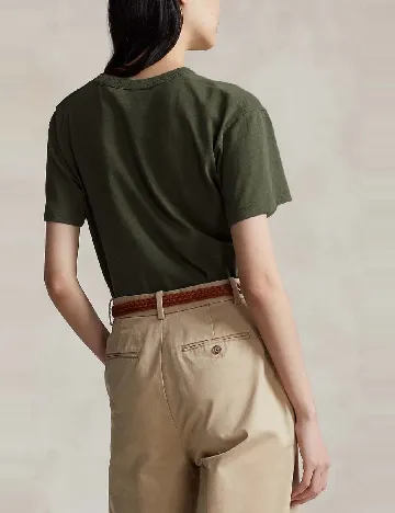 Tricou Polo Ralph Lauren, verde inchis Verde