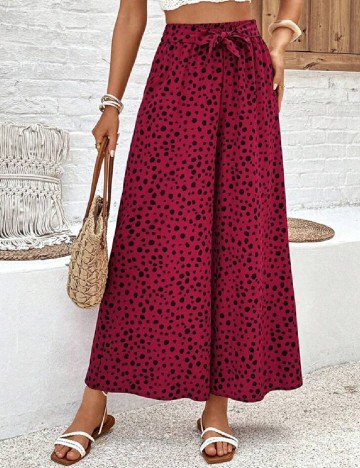 Pantaloni SHEIN, grena