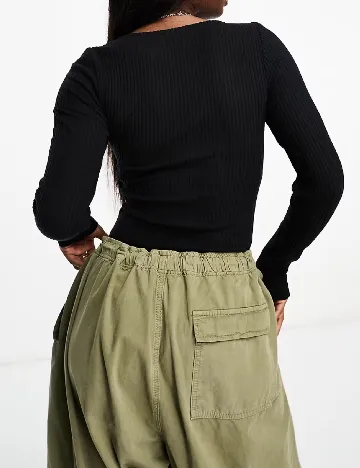 Body ASOS, negru Negru
