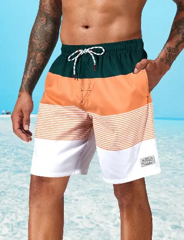 Short de baie SHEIN, mix culori