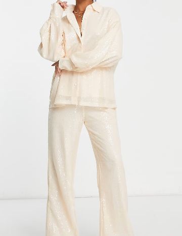 Camasa IN THE STYLE, crem
