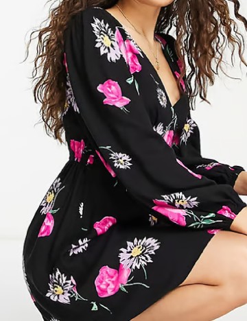 Rochie scurta PETITES MISS SELFRIDGE, negru