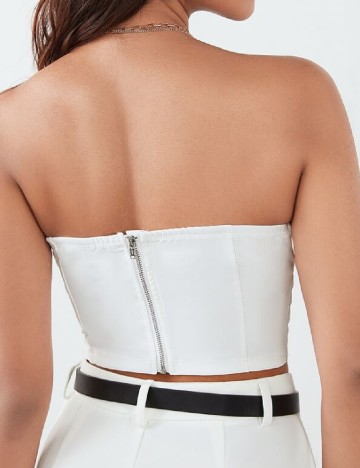 Top SHEIN, alb