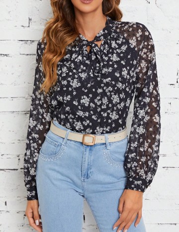 Bluza SHEIN, negru