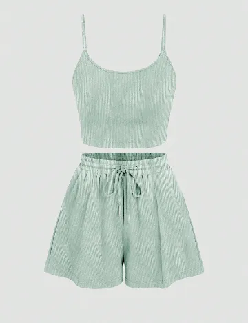 Compleu SHEIN, verde Verde