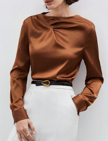 Bluza SHEIN, maro