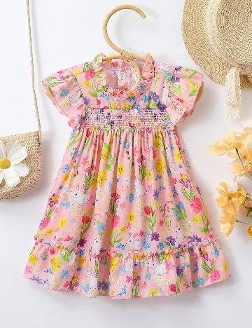 Rochie Shein Kids, roz Roz