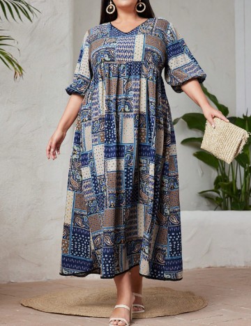 Rochie medie SHEIN CURVE, mix