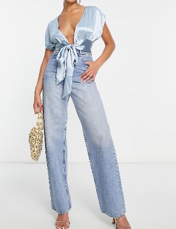 Top ASOS, bleu
