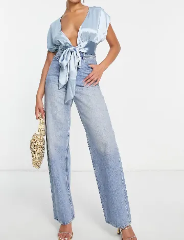 Top ASOS, bleu Albastru