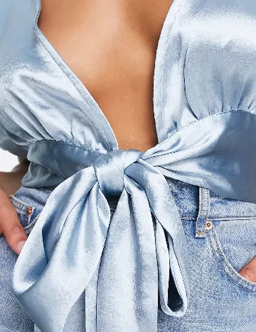 Top ASOS, bleu Albastru