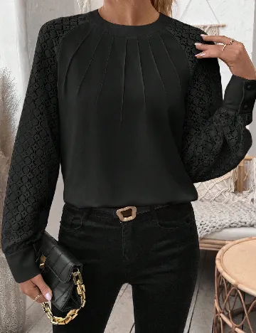 Bluza SHEIN, negru Negru